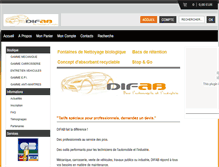 Tablet Screenshot of difab.com